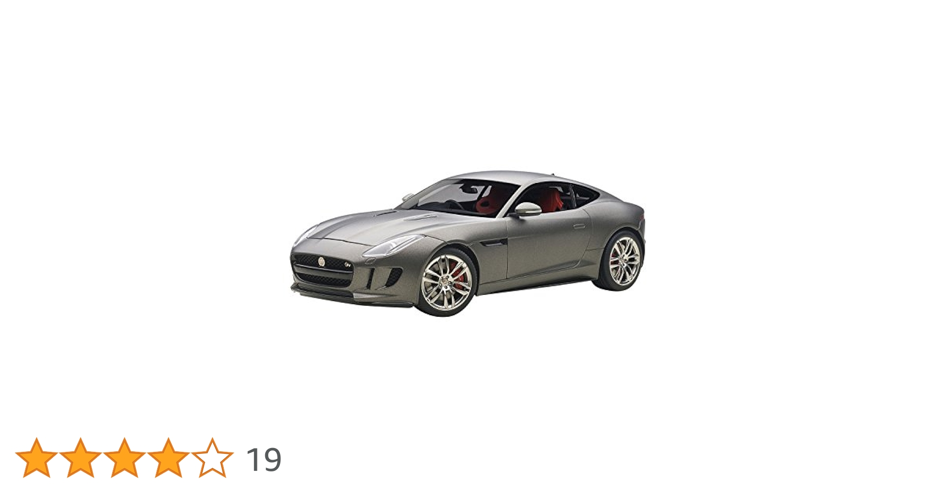 希少！AUTOart 1/18 ジャガーF TYPE R マットグレー2015 Highly detailed AUTOart diecast model car Jaguar F-Type 2015